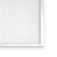 Stupell Industries Detaljni cvjetni buket obrisac Crtanje rustikalnoj jar Grafičko umjetnosti bijeli uokvireni umjetnički ispis Zidna umjetnost, dizajn od strane slova i obložene