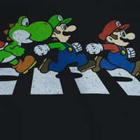 Nintendo Mario Kart muški Mario & Luigi grafički Tee