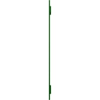Ekena Millwork 1 4 W 77 H True Fit PVC Dvije ploče na rasporedu-N-batten kapke, viridijski zeleni