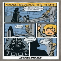 Star Wars: Empire udara natrag - zidni poster dvostrukog panela, 14.725 22.375