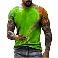 SMihono Rollback St. Patrick Dan grafički Sprint ljeto modni trendi bluza Tops majice za muškarce Lucky