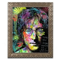 Zaštitni znak Fine Art Dean Russo Lennon Framed Wall Art
