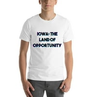 2XL Tri boje Iowa: zemlja mogućnosti pamučna majica kratkih rukava Undefined Gifts