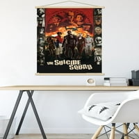 Strip filma Saucidesni sauk - zidni poster za borbu sa drvenim magnetskim okvirom, 22.375 34