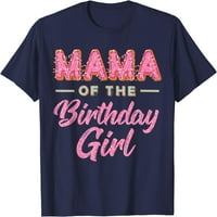 Slatka krafna mama rođendanska majica s slatkim porodičnim krafnom bday majica