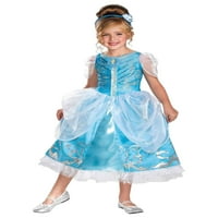 Disney princeze Djevojke Deluxe plava pepeljuga kostim haljina mala