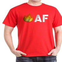 Lit Af vatra Emoji- pamuk T-Shirt