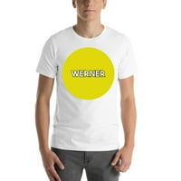 Pamučna majica sa kratkim rukavom od 2XL žute tačke Werner Undefined Gifts