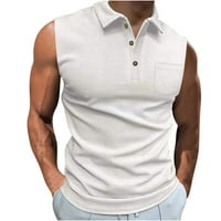 Simplmasygeni Košulje za čišćenje vrhovi modne ličnosti Muški povremeni tanki kratki rukav Ispis T kratki