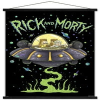 Rick i Morty - Brodski zidni poster sa magnetnim okvirom, 22.375 34