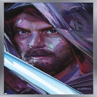 Star Wars: Obi-Wan Kenobi - Obi-Wan Portretni zidni poster, 22.375 34 uokviren