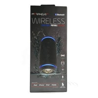 Morpheus Prijenosni Bluetooth zvučnik sa vodootpornim, crnim, BT7750