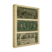 Zaštitni znak likovne umjetnosti' Antique valuta V ' platno Art by Vision Studio