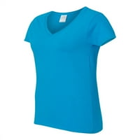 Normalno je dosadno-ženska majica V-izrez kratki rukav, do žena veličine 3XL-Philadelphia Pennsylvania