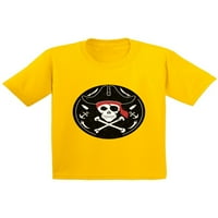 Nezgodno stilovi Jolly Roger Tshirt za djecu Gusarska Lobanja majica Jolly Roger Lobanja majica Dia de los Muertos pokloni za djecu Dan mrtvih majica Gusarska Lobanja Zastava majica Gusarska Rođendanska košulja