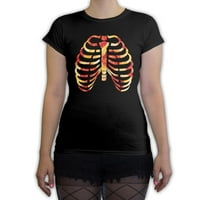Funkcija - kostur kostim kostim kosti Ženska modna majica